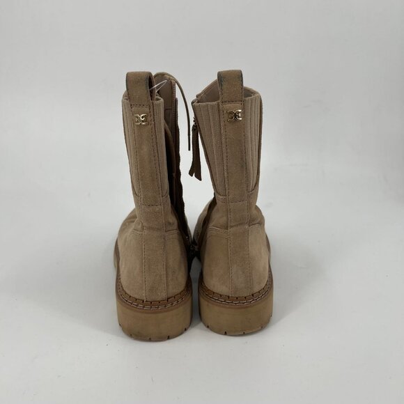 Sam Edelman Tan Suede Lace Up Boots | Size 7 - Picture 5 of 6